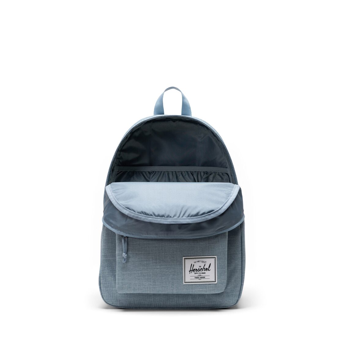 Herschel Classic Backpack - Ashley Blue Crosshatch - Metro Singapore Departmental Store - Celebrating 69 Years in SG
