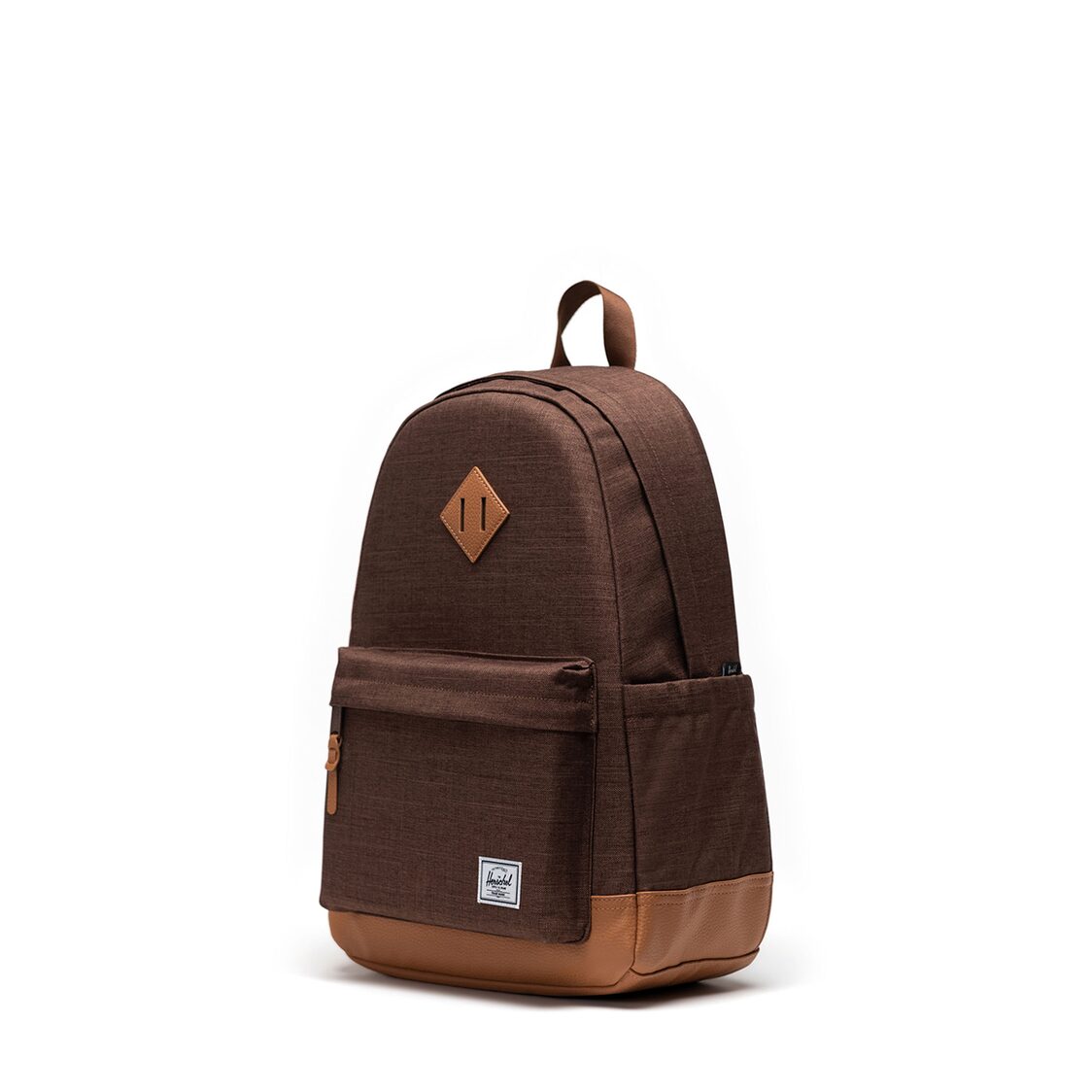 Herschel Heritage Backpack - Potting Soil Crosshatch/Natural - Metro Singapore Departmental Store - Celebrating 69 Years in SG