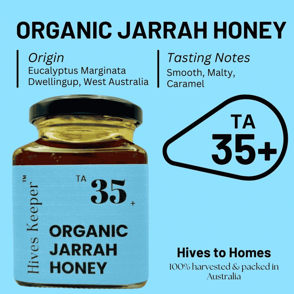 Hives Keeper Australian Jarrah Honey - Organic Active TA35+ 250g - Metro Singapore Departmental Store - Celebrating 69 Years in SG