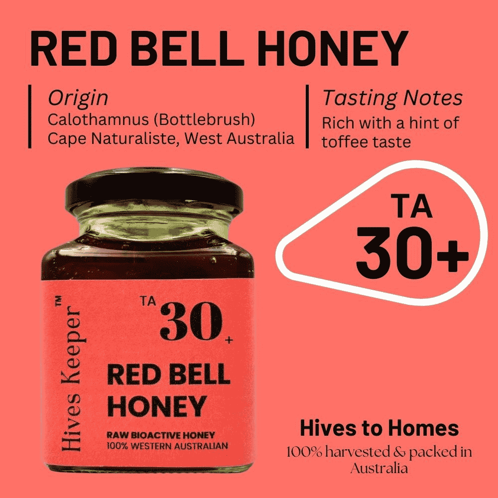 Hives Keeper Australian Red Bell Honey - Active TA30+ 250g - Metro Singapore Departmental Store - Celebrating 69 Years in SG