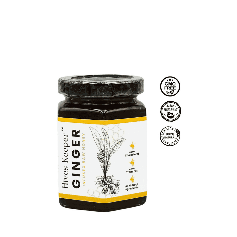 Hives Keeper Premium Ginger Infused Raw Honey 250g - Metro Singapore Departmental Store - Celebrating 69 Years in SG