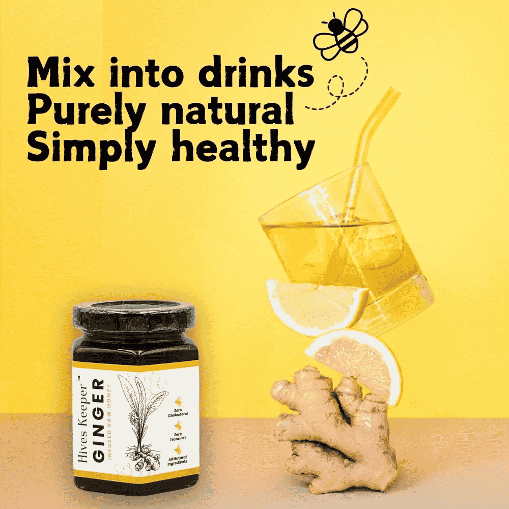 Hives Keeper Premium Ginger Infused Raw Honey 250g - Metro Singapore Departmental Store - Celebrating 69 Years in SG