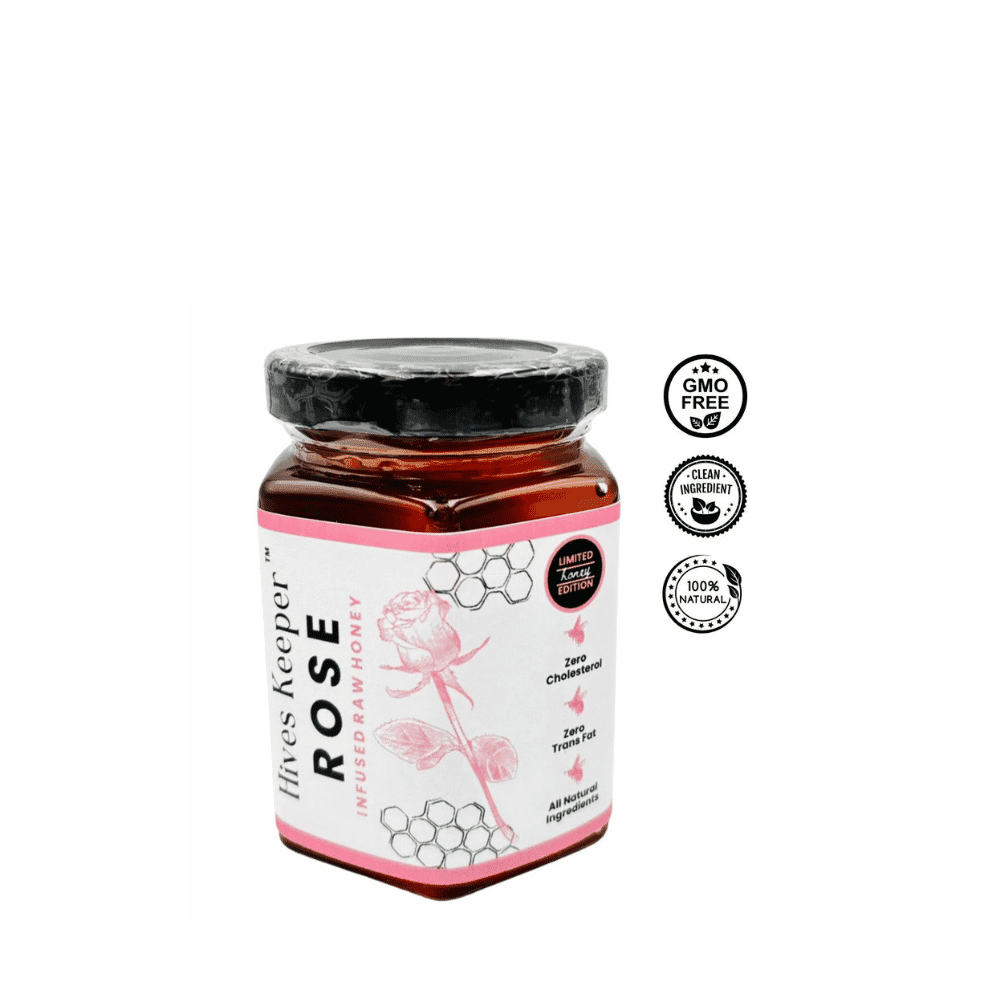 Hives Keeper Premium Rose Infused Raw Honey (Limited Honey Collection) 250g - Metro Singapore Departmental Store - Celebrating 69 Years in SG