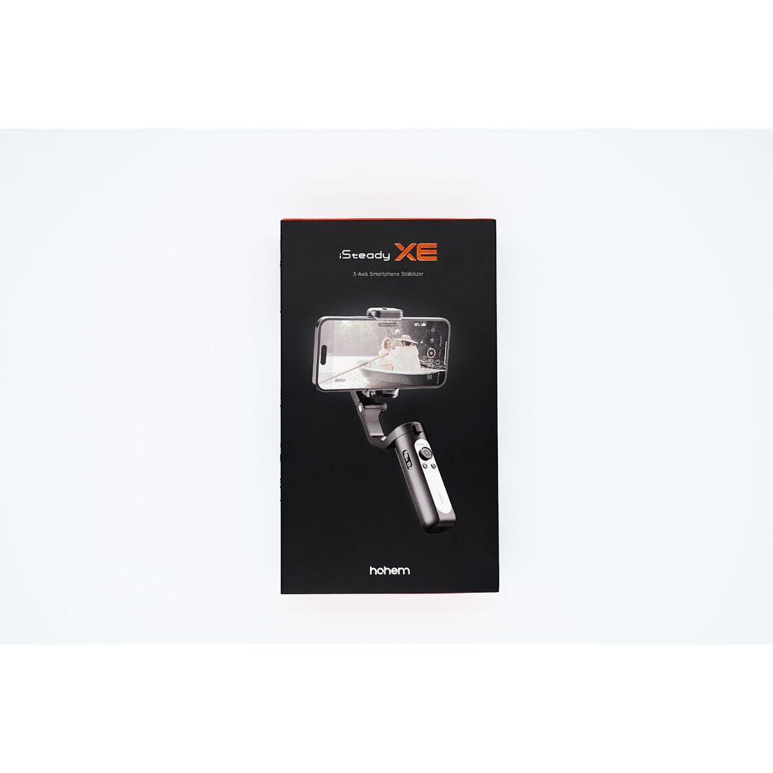 Hohem iSteady XE 3 - Axis Palm Smartphone Gimbal with Magnetic Fill Light Black - Metro Singapore Departmental Store - Celebrating 69 Years in SG