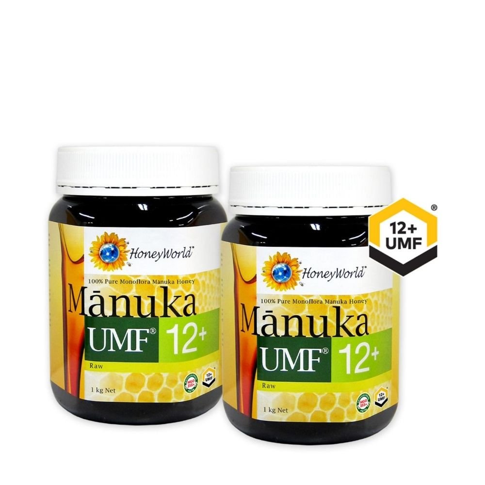 HoneyWorld®Raw Manuka UMF™12+ 1kg (2 Bottles) - Metro Singapore Departmental Store - Celebrating 69 Years in SG