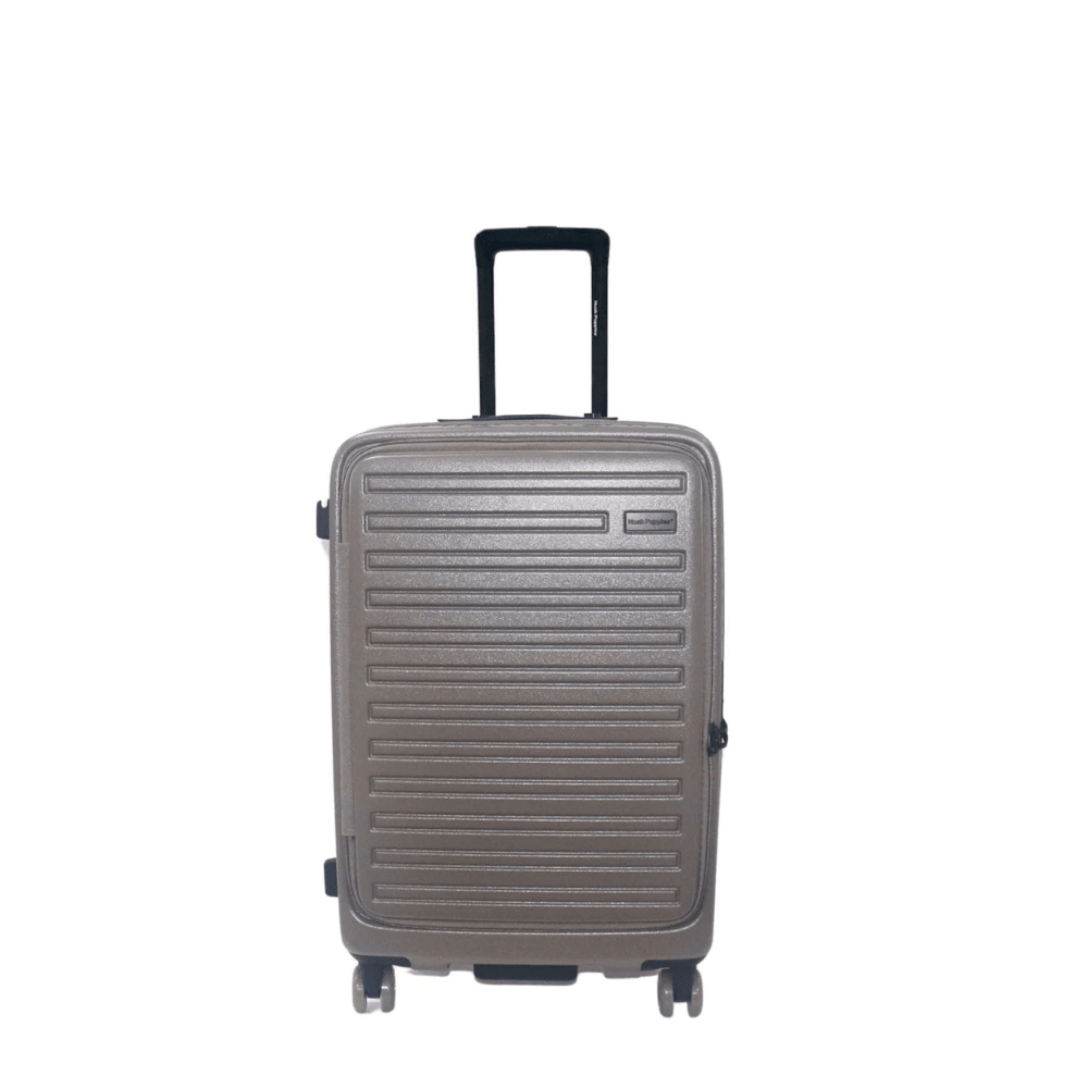 Hush Puppies First Top - Opening Polycarbonate Luggage 694039 - Dim Grey - Metro Singapore Departmental Store - Celebrating 69 Years in SG