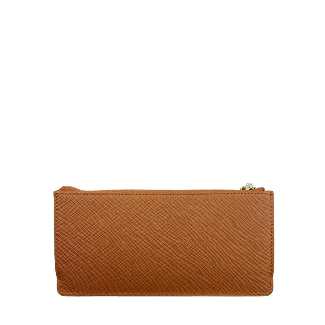 Mel&Co Saffiano-Effect Slim Long Wallet