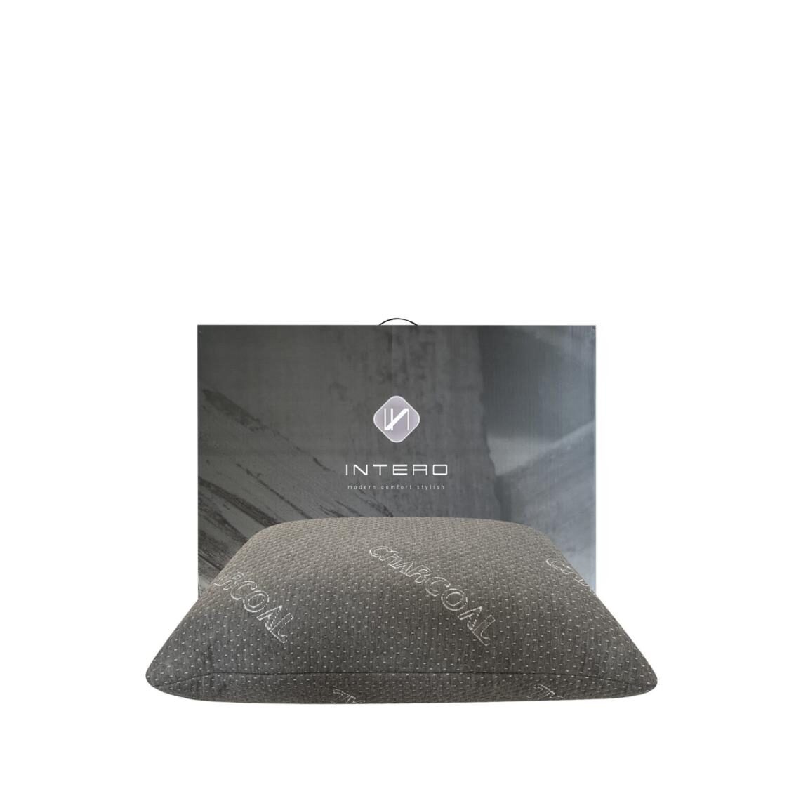 Intero Charcoal Sensation Memory Foam Pillow - Metro Singapore Departmental Store - Celebrating 69 Years in SG