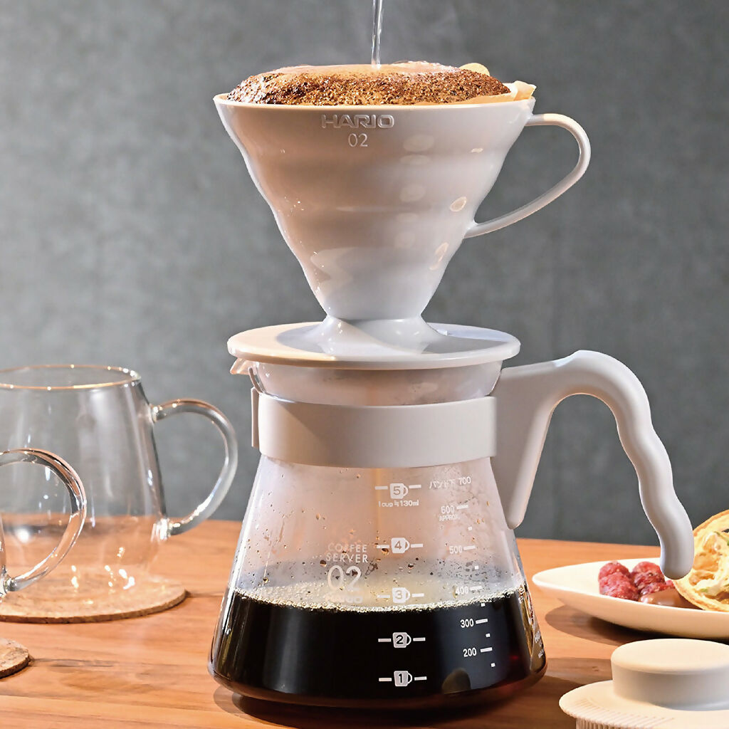 Hario V60 Coffee Server 02 Set (VCSD-02-PGR)