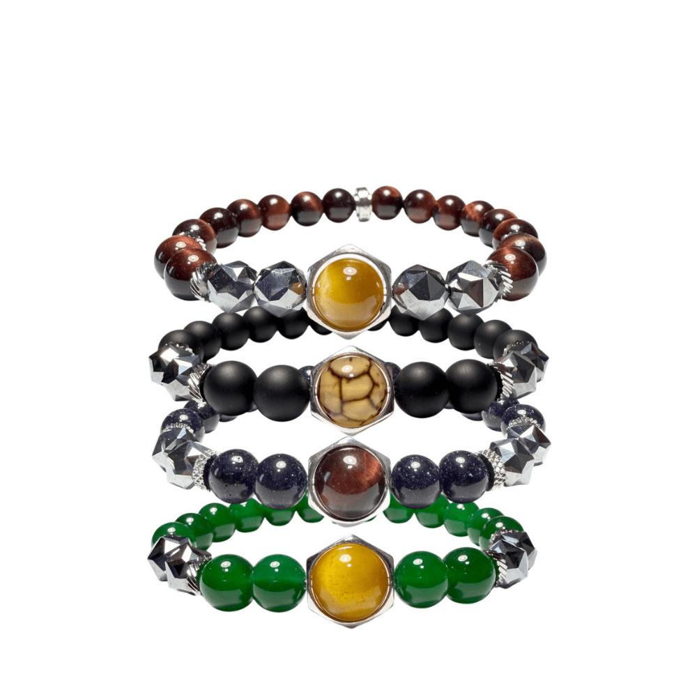 Jouel Homme Natural Semi Precious Stones Bracelet - Metro Singapore Departmental Store - Celebrating 69 Years in SG