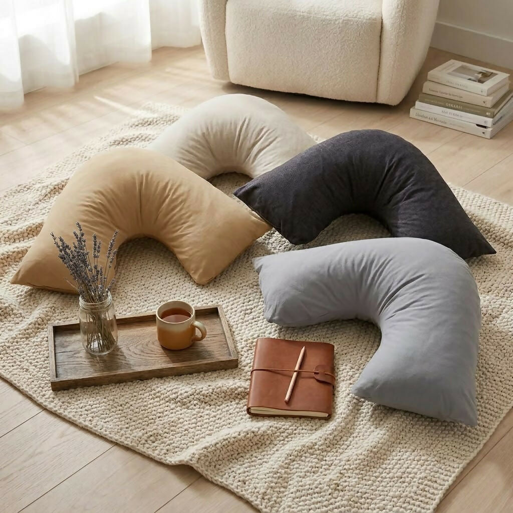 Rapee CUDDLE U™ Signature Microfibre Pillow Cover – 75 x 75 cm – Light Grey