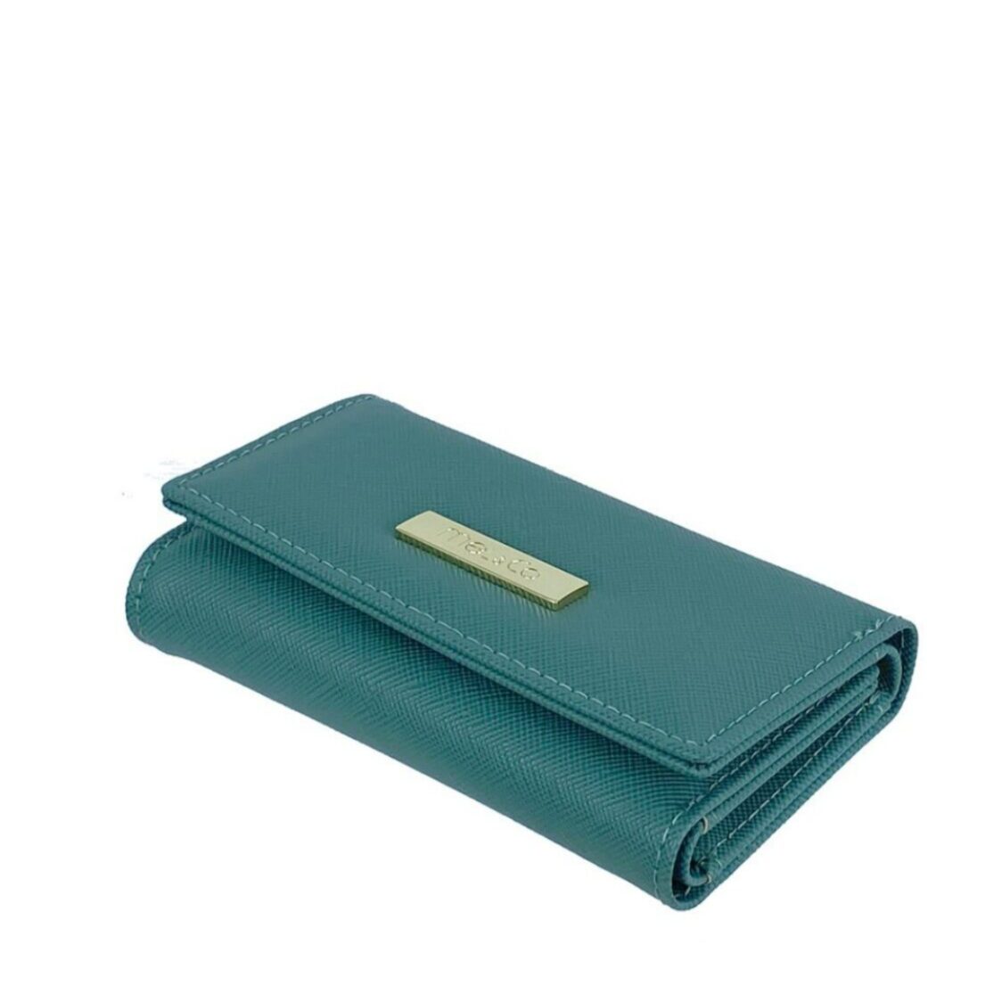 Mel&Co Saffiano Leatherette Basic Key Pouch