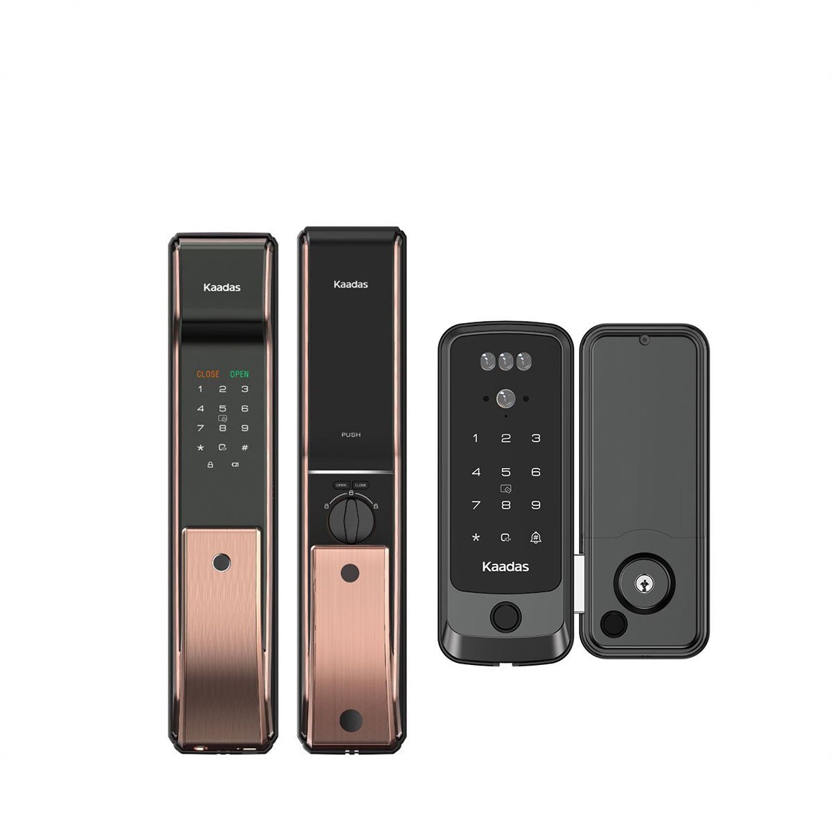 Kaadas K9 - 5W Copper (Fire Rated Certified) + R9KFV Digital Gate Lock Bundle - Metro Singapore Departmental Store - Celebrating 69 Years in SG