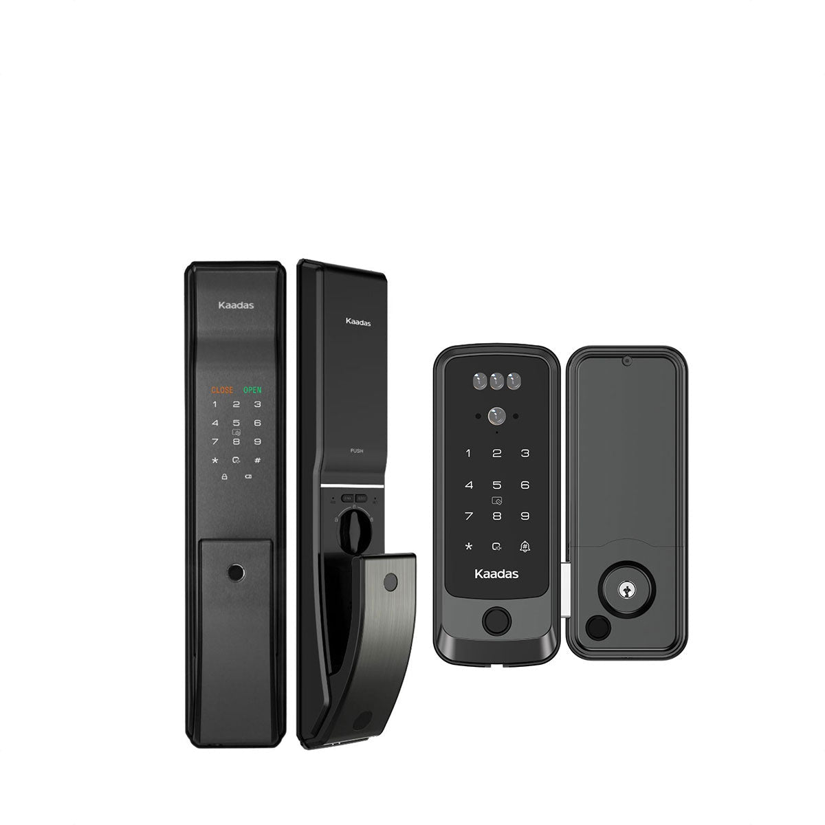 Kaadas K9 - 5W Space Grey (Fire Rated Certified) + R9KFV Digital Gate Lock Bundle - Metro Singapore Departmental Store - Celebrating 69 Years in SG