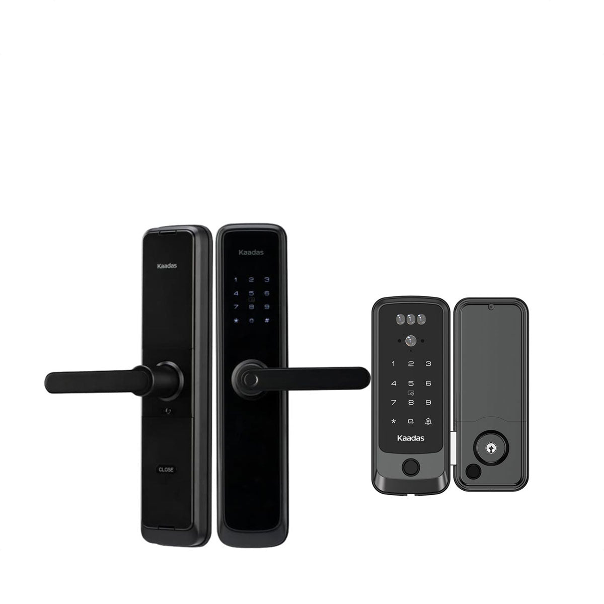 Kaadas L7 Lever Handle + R9KFV Digital Gate Lock Bundle - Metro Singapore Departmental Store - Celebrating 69 Years in SG