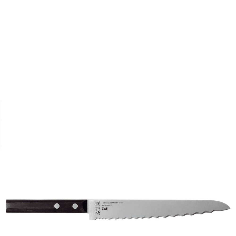 Kai Seki Manju Wooden Handle Bread Knife 19 cm BE - 0552 - Metro Singapore Departmental Store - Celebrating 69 Years in SG