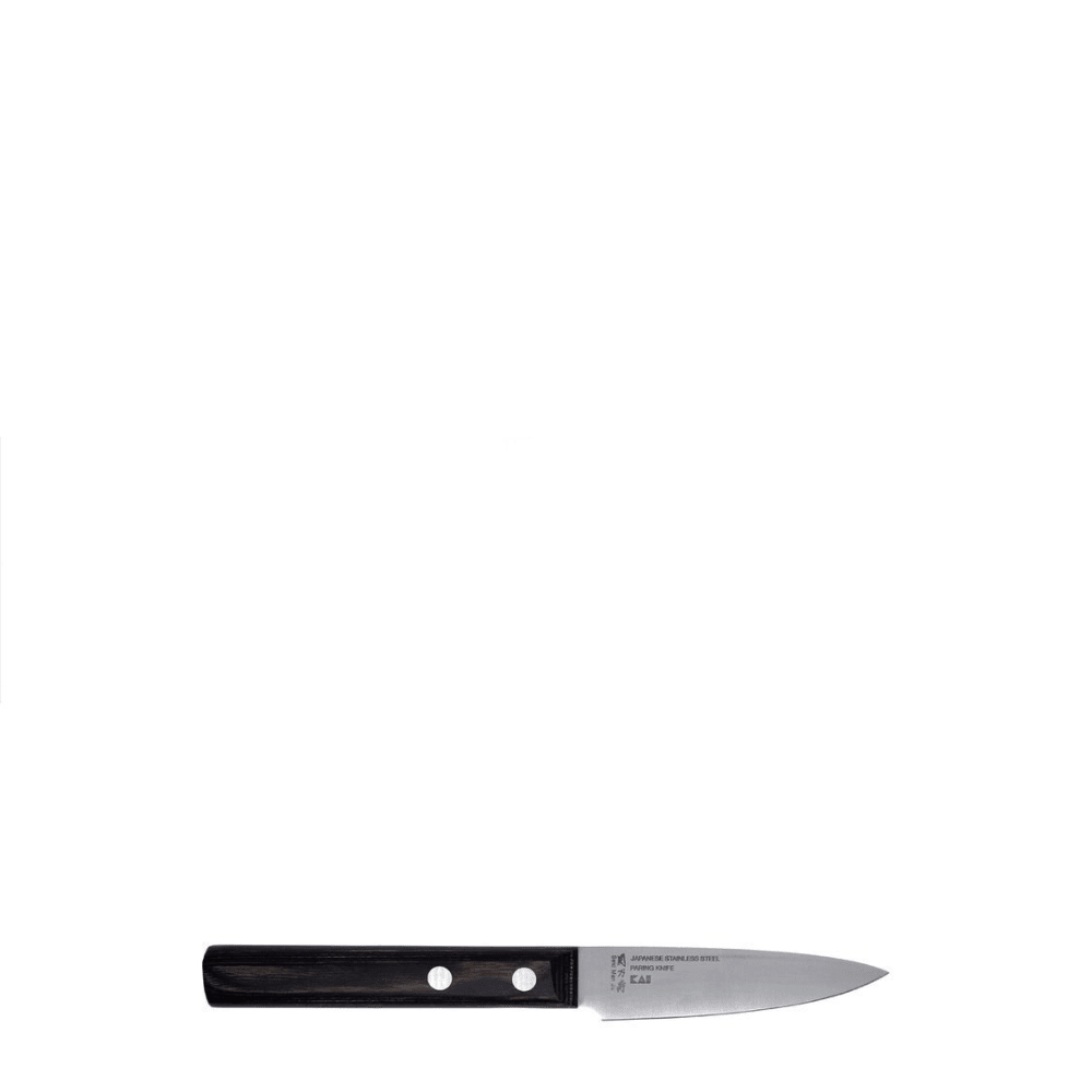 Kai Seki Manju Wooden Handle Paring Knife 9 cm BE - 0553 - Metro Singapore Departmental Store - Celebrating 69 Years in SG