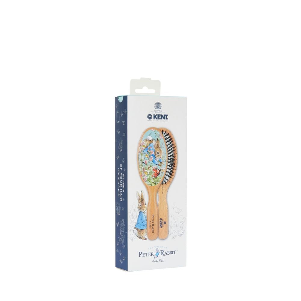 Kent Brushes PR01 - Peter Rabbit Large Bristle and Nylon Mix Hairbrush In Gift Box - Metro Singapore Departmental Store - Celebrating 69 Years in SG
