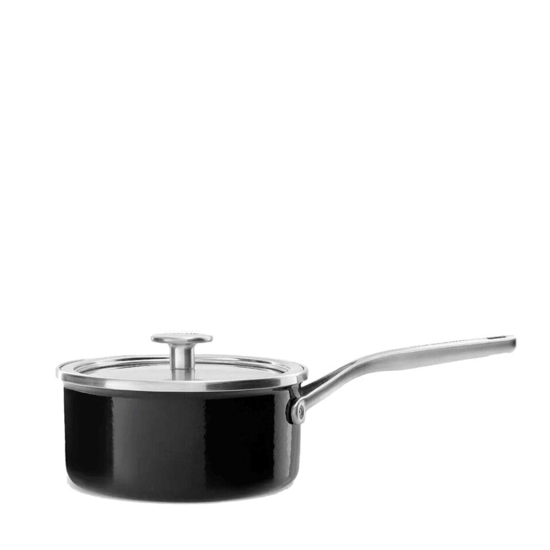 KitchenAid Enamel Saucepan 18cm/2L GPKA668442 - Black - Metro Singapore Departmental Store - Celebrating 69 Years in SG