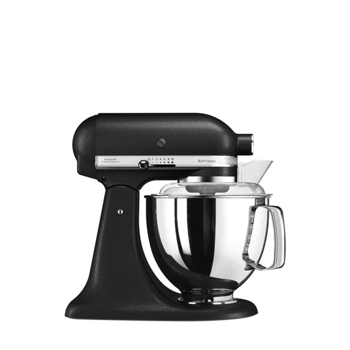 KitchenAid Tilt Head Stand Mixer 4.8L With Bowl With Powdered Coated Tools Cast Iron 5KSM175 - Black - Metro Singapore Departmental Store - Celebrating 69 Years in SG