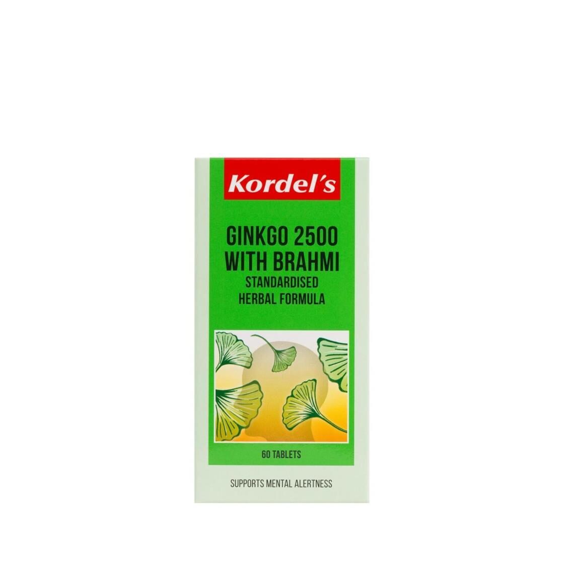 Kordel's Ginkgo 2500 + Brahmi 60's - Metro Singapore Departmental Store - Celebrating 69 Years in SG