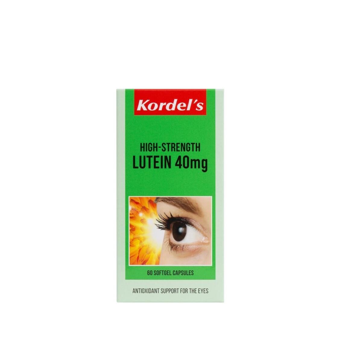 Kordel's High Strength Lutein 40mg 60's - Metro Singapore Departmental Store - Celebrating 69 Years in SG