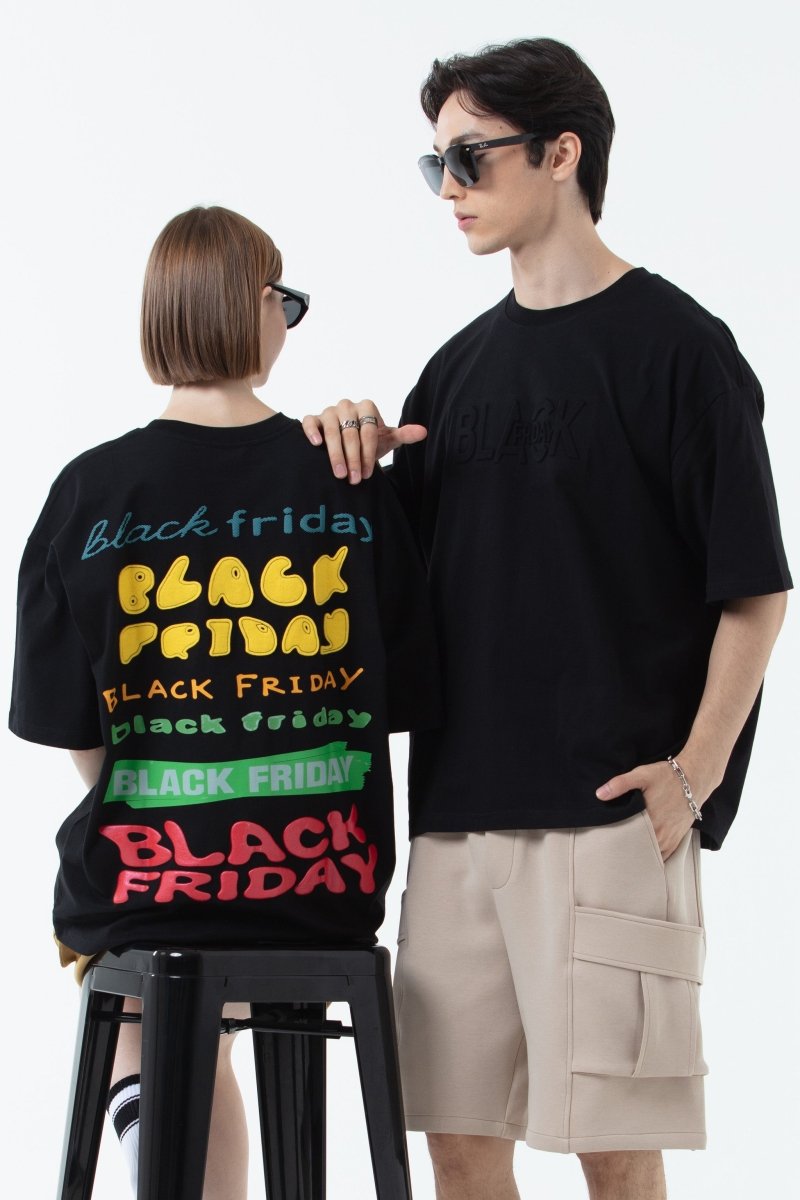K/Woods Black Friday Oversized T-Shirt - Metro Singapore Departmental Store - Celebrating 69 Years in SG