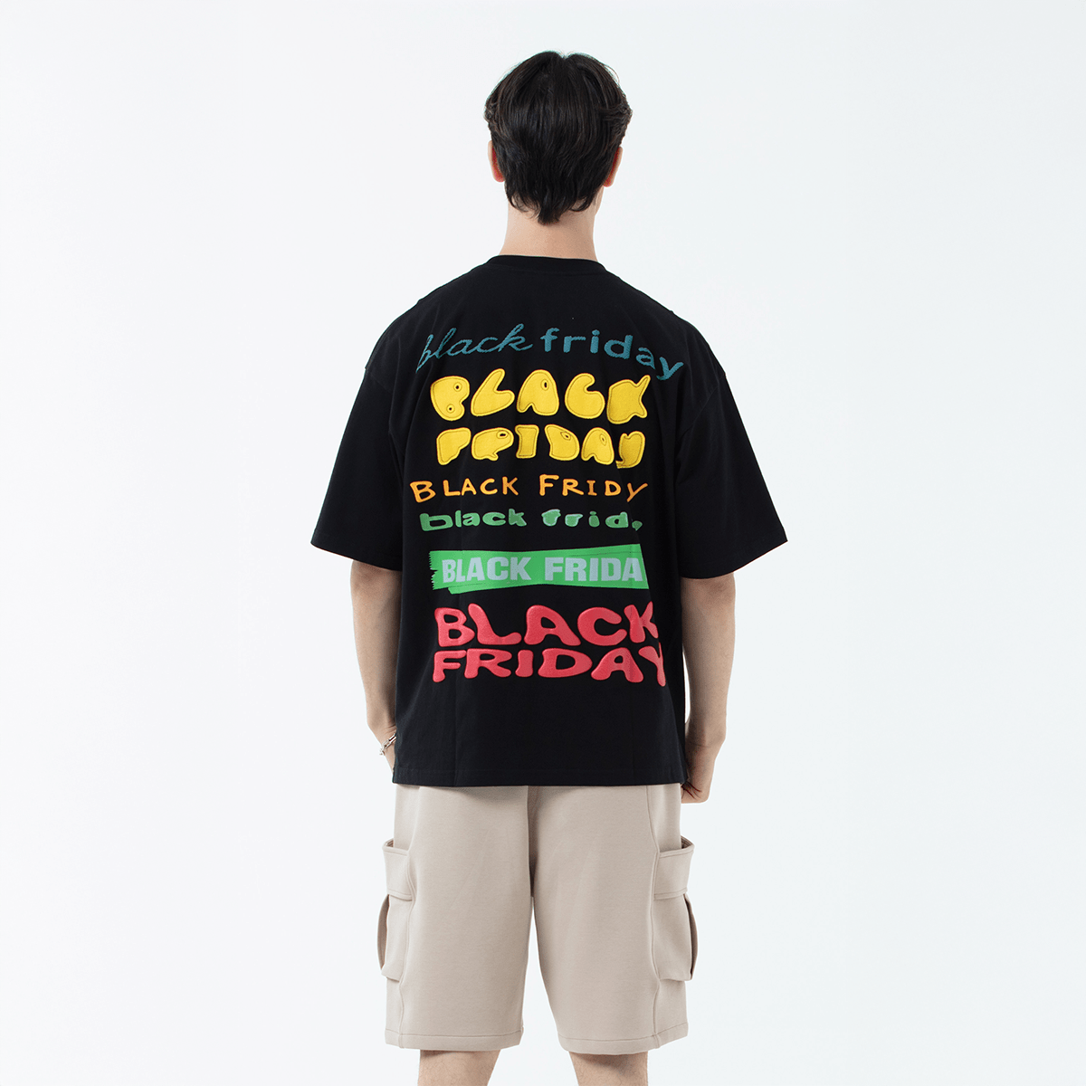 K/Woods Black Friday Oversized T-Shirt - Metro Singapore Departmental Store - Celebrating 69 Years in SG