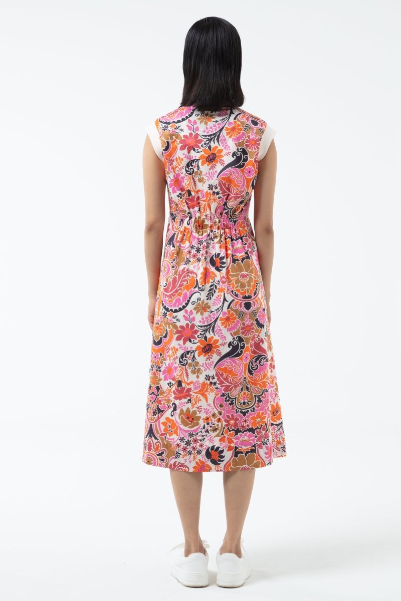 K/Woods Bloom Midi Dress - Metro Singapore Departmental Store - Celebrating 69 Years in SG
