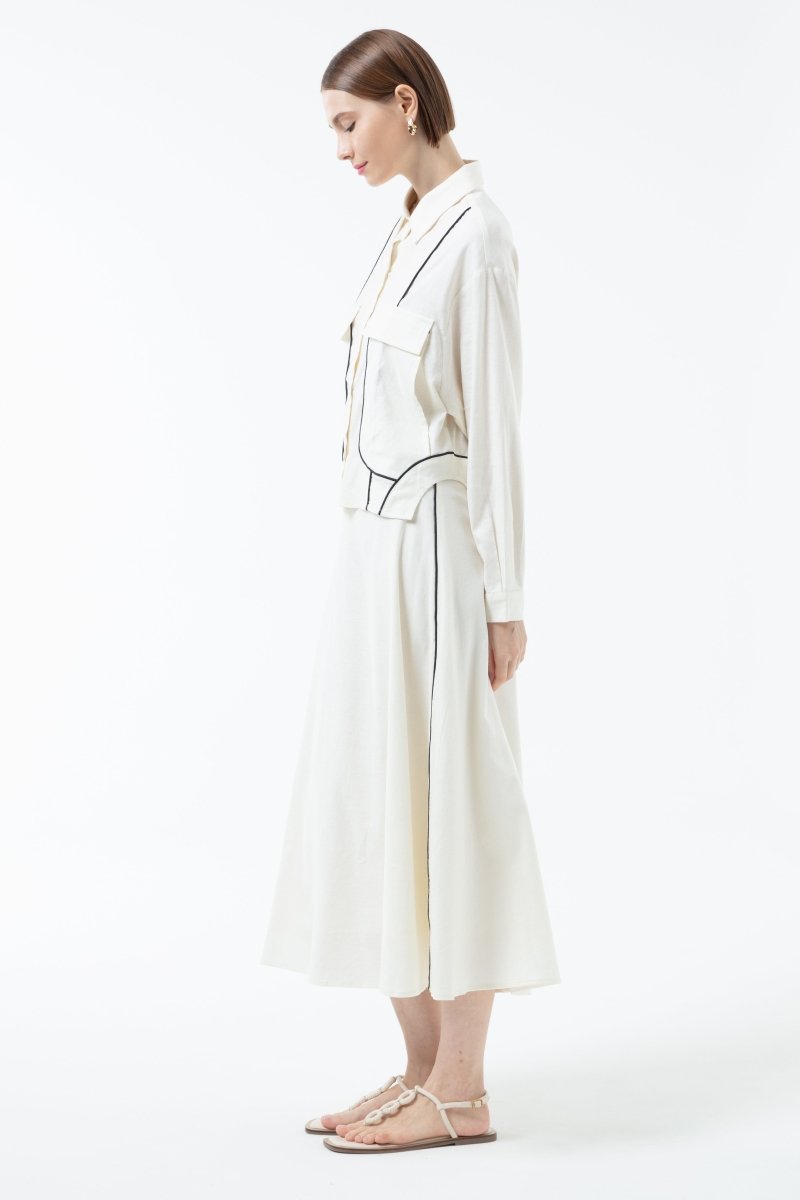K/Woods Boundline Crop Shirt - Metro Singapore Departmental Store - Celebrating 69 Years in SG