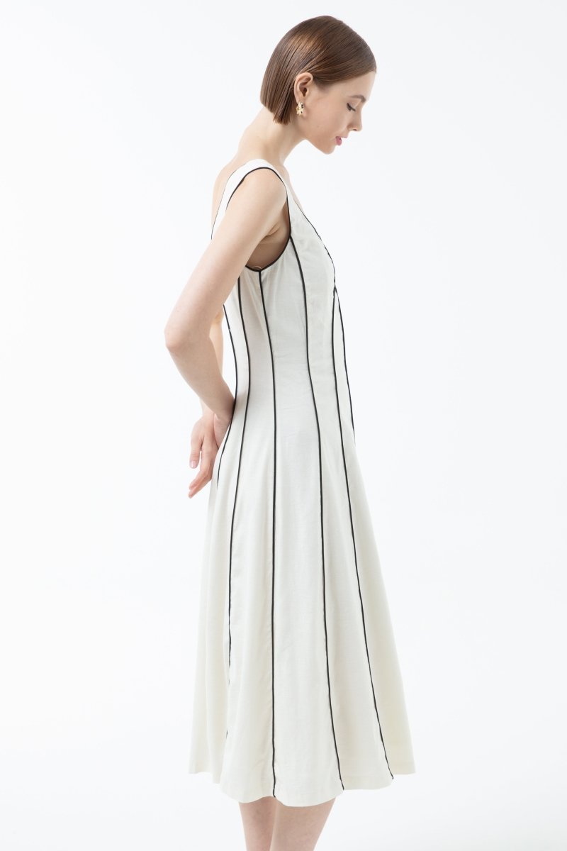 K/Woods Boundline Panel Midi Dress - Metro Singapore Departmental Store - Celebrating 69 Years in SG