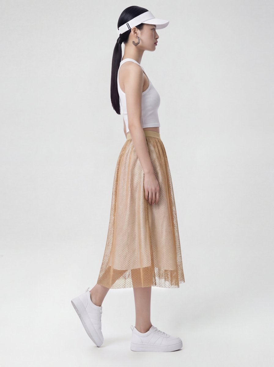 K/Woods City Flow Mesh Skirt - Metro Singapore Departmental Store - Celebrating 69 Years in SG