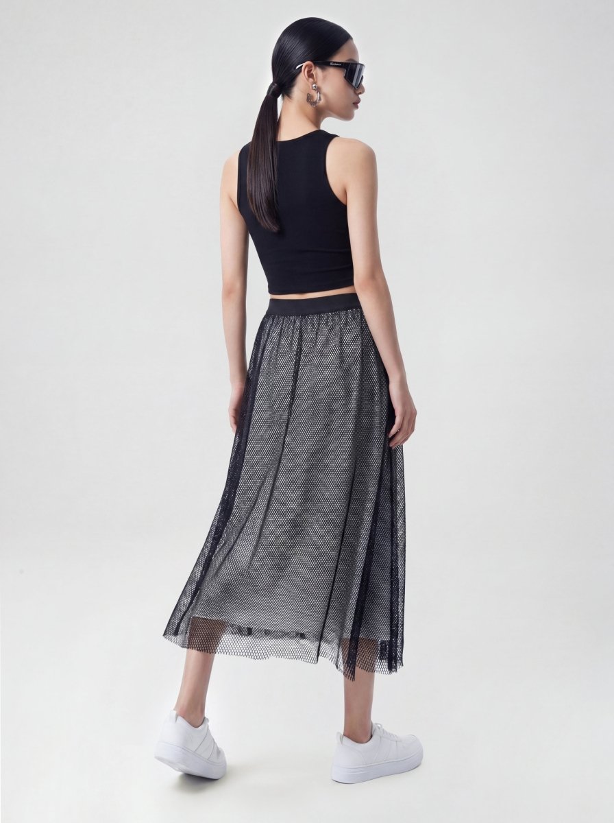 K/Woods City Flow Mesh Skirt - Metro Singapore Departmental Store - Celebrating 69 Years in SG