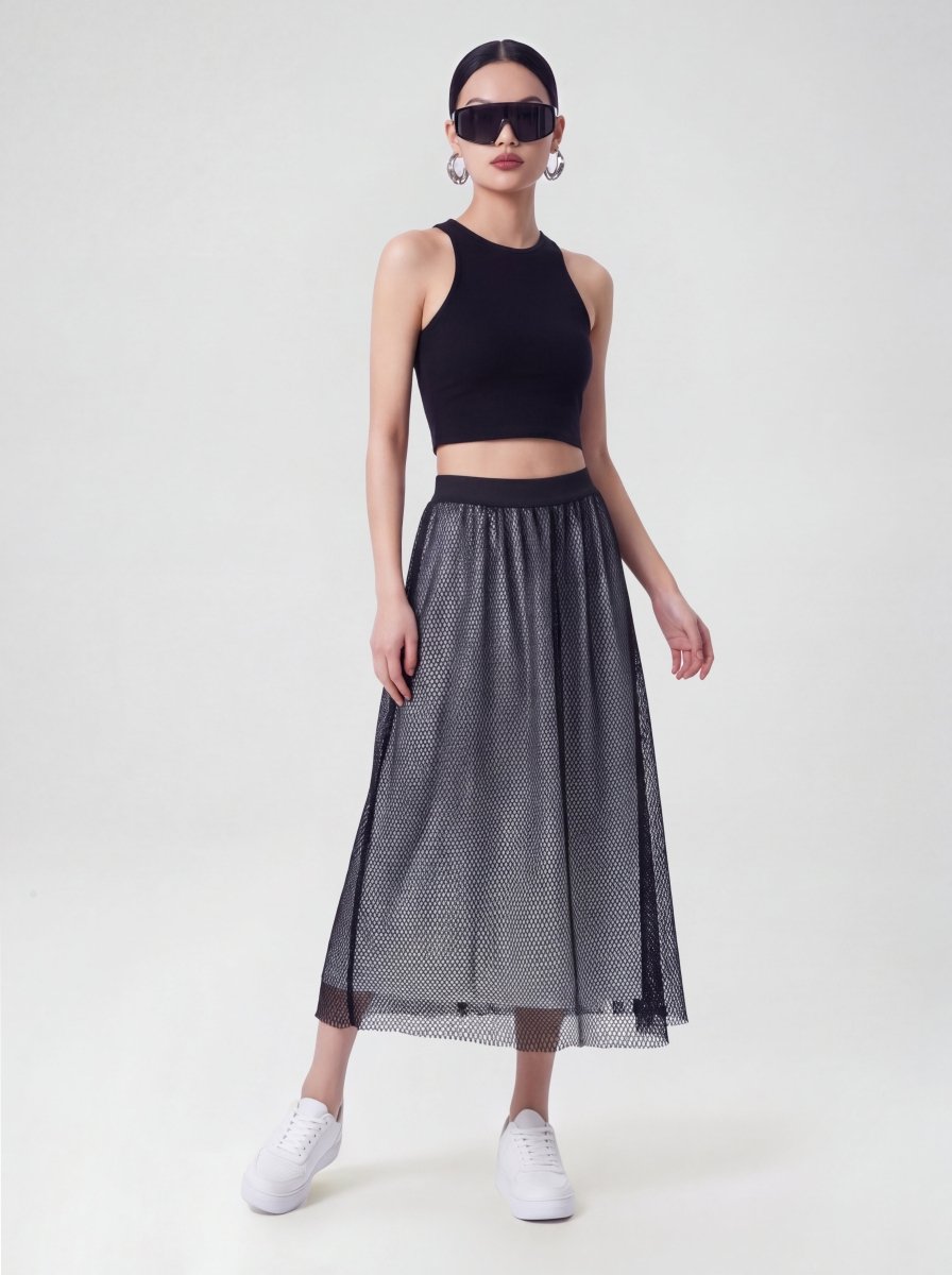 K/Woods City Flow Mesh Skirt - Metro Singapore Departmental Store - Celebrating 69 Years in SG