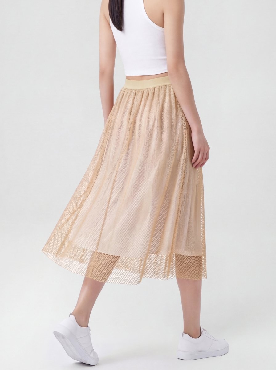 K/Woods City Flow Mesh Skirt - Metro Singapore Departmental Store - Celebrating 69 Years in SG