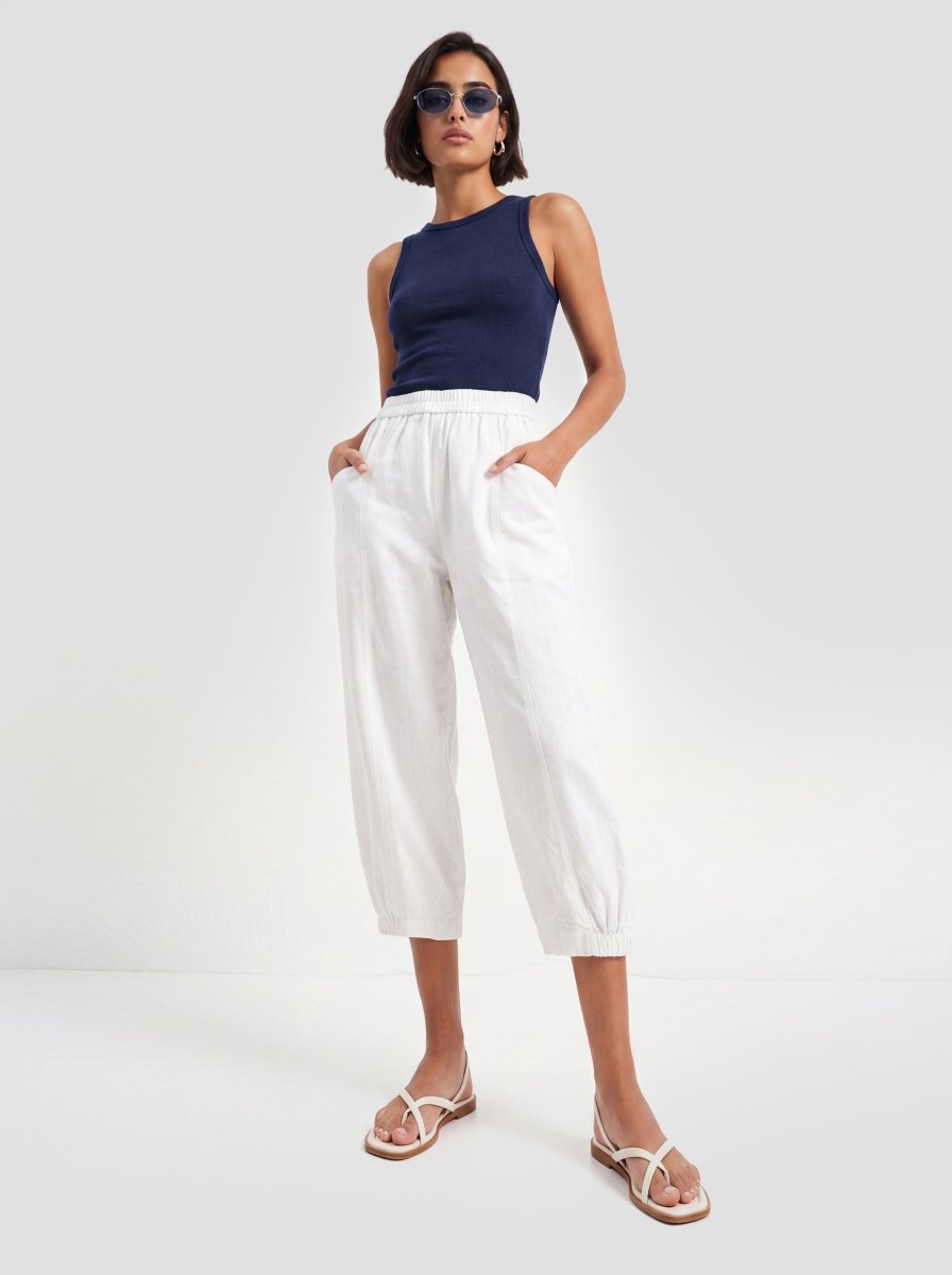 K/Woods Cool Comfort Linen Pants - Metro Singapore Departmental Store - Celebrating 69 Years in SG