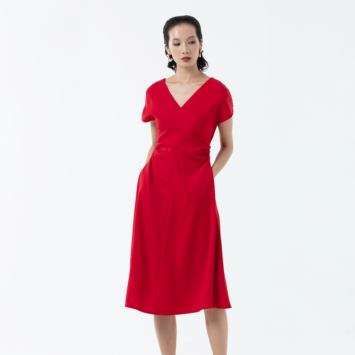 K/Woods Dolman Sleeve Midi Dress - Metro Singapore Departmental Store - Celebrating 69 Years in SG