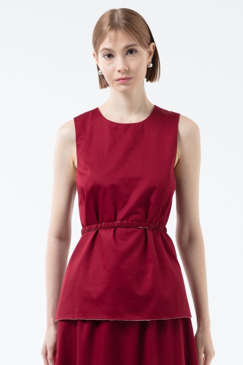 K/Woods Dual Form Belted Top - Metro Singapore Departmental Store - Celebrating 69 Years in SG