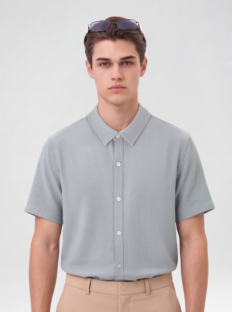 K/Woods Easy Care Lightwave Shirt - Metro Singapore Departmental Store - Celebrating 69 Years in SG