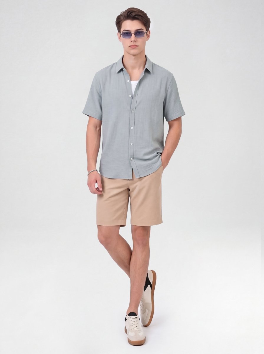 K/Woods Easy Care Lightwave Shirt - Metro Singapore Departmental Store - Celebrating 69 Years in SG