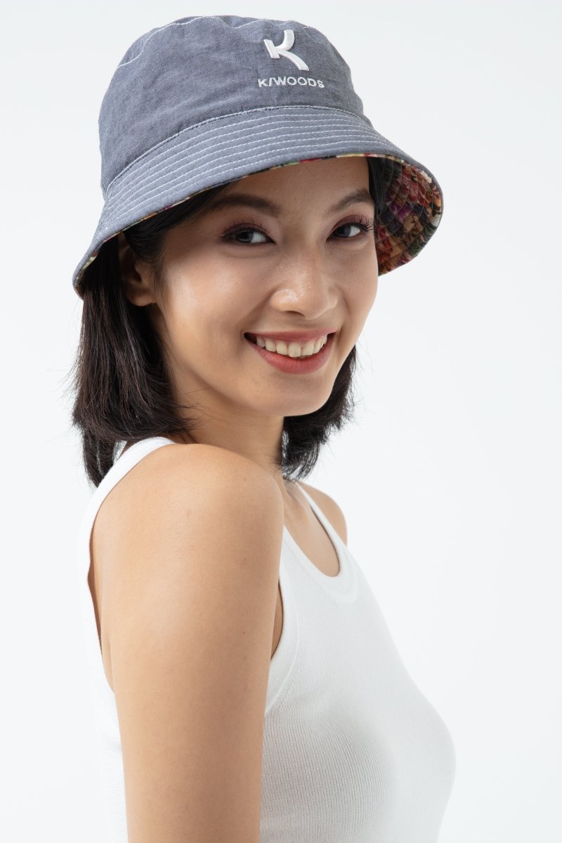 K/Woods Flipstyle Bucket Hat - Archive Gingham - Metro Singapore Departmental Store - Celebrating 69 Years in SG