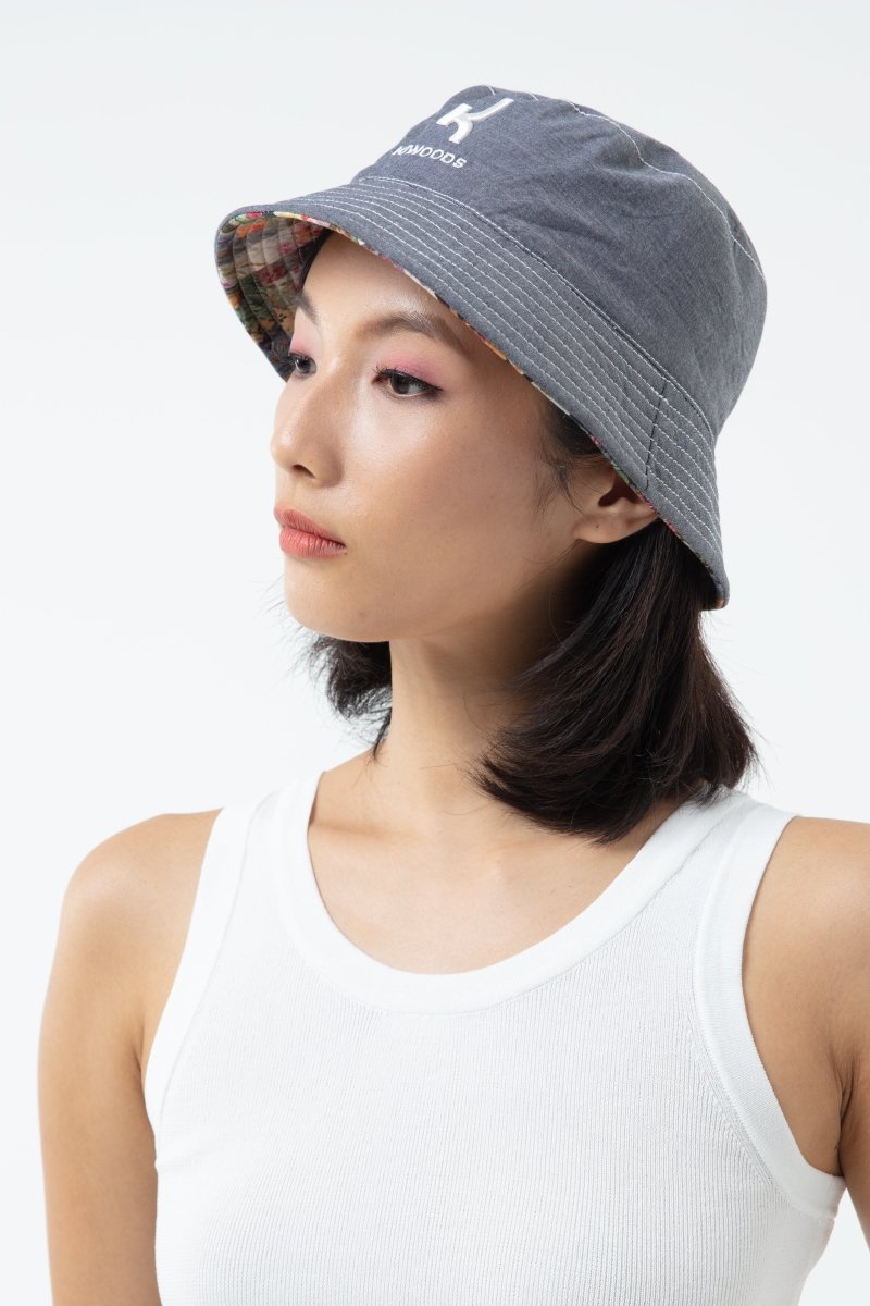 K/Woods Flipstyle Bucket Hat - Archive Gingham - Metro Singapore Departmental Store - Celebrating 69 Years in SG