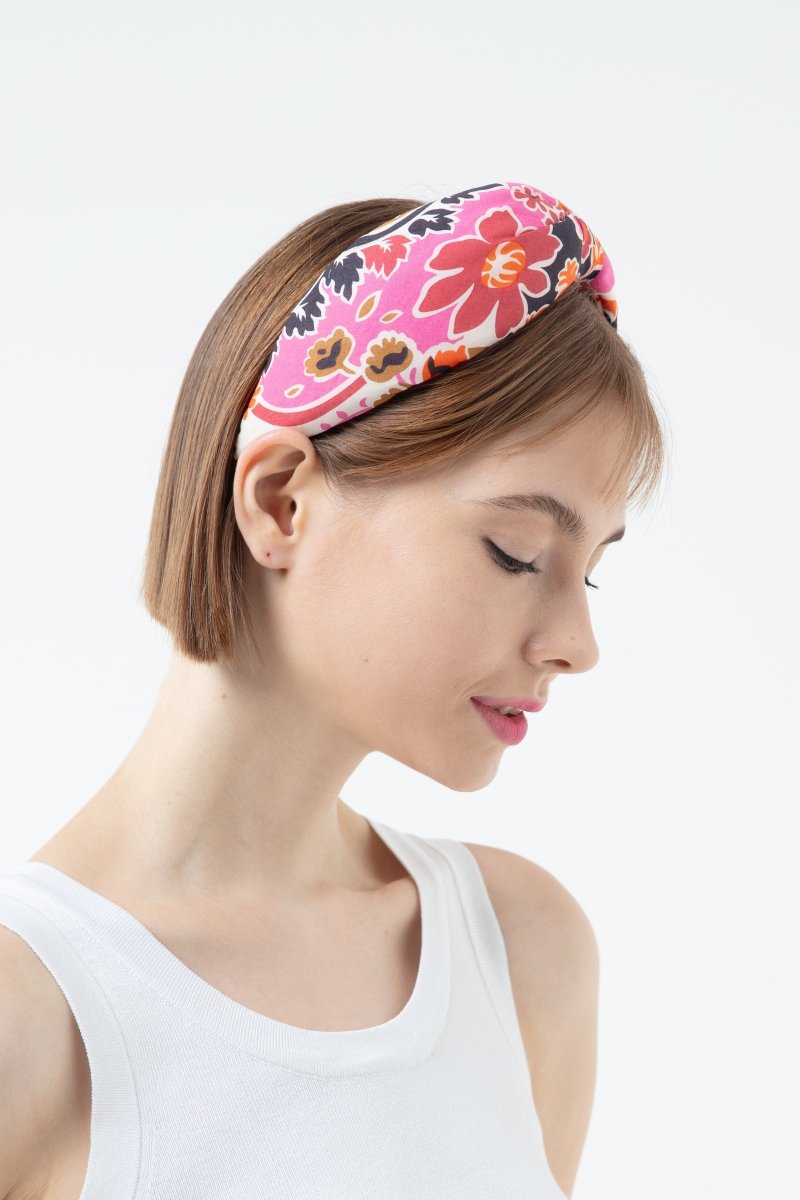 K/Woods Floral Grace Hairband - Flamboyance - Metro Singapore Departmental Store - Celebrating 69 Years in SG