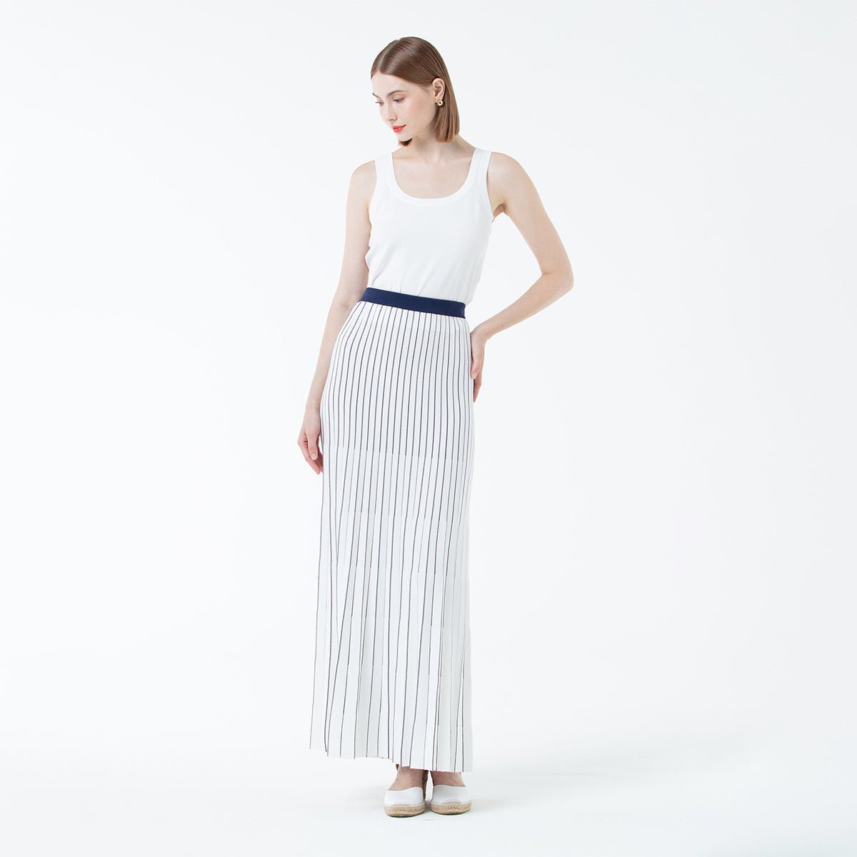 K/Woods Ocean Wave Pleated Skirt - Metro Singapore Departmental Store - Celebrating 69 Years in SG