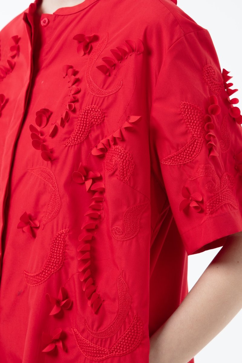 K/Woods Scarlet Blossom Dress - Metro Singapore Departmental Store - Celebrating 69 Years in SG