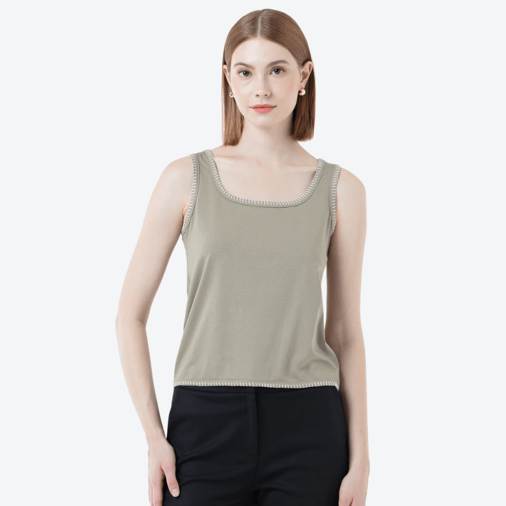 K/Woods Sorona Knit Scoop Tank - Metro Singapore Departmental Store - Celebrating 69 Years in SG