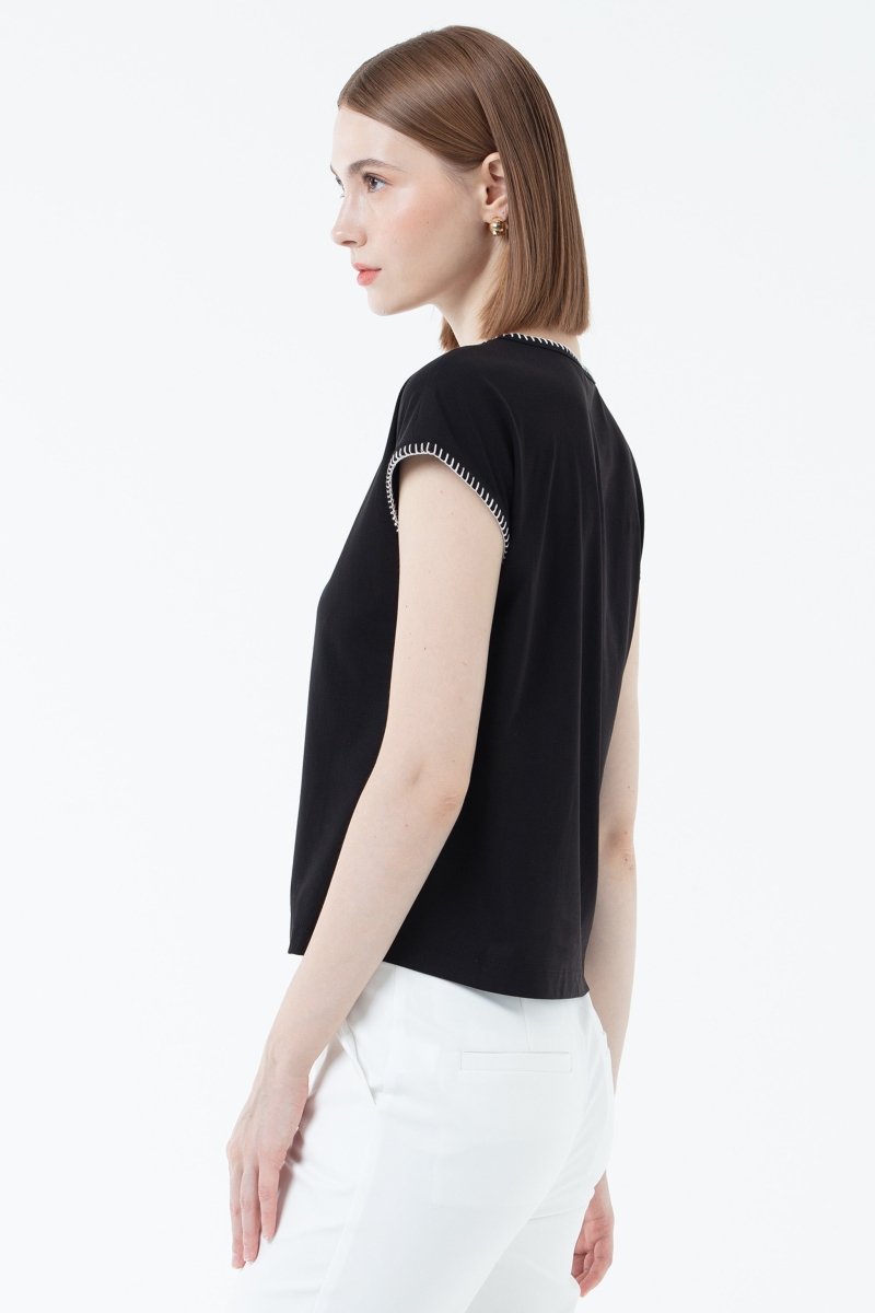 K/Woods Sorona Knit Top - Metro Singapore Departmental Store - Celebrating 69 Years in SG