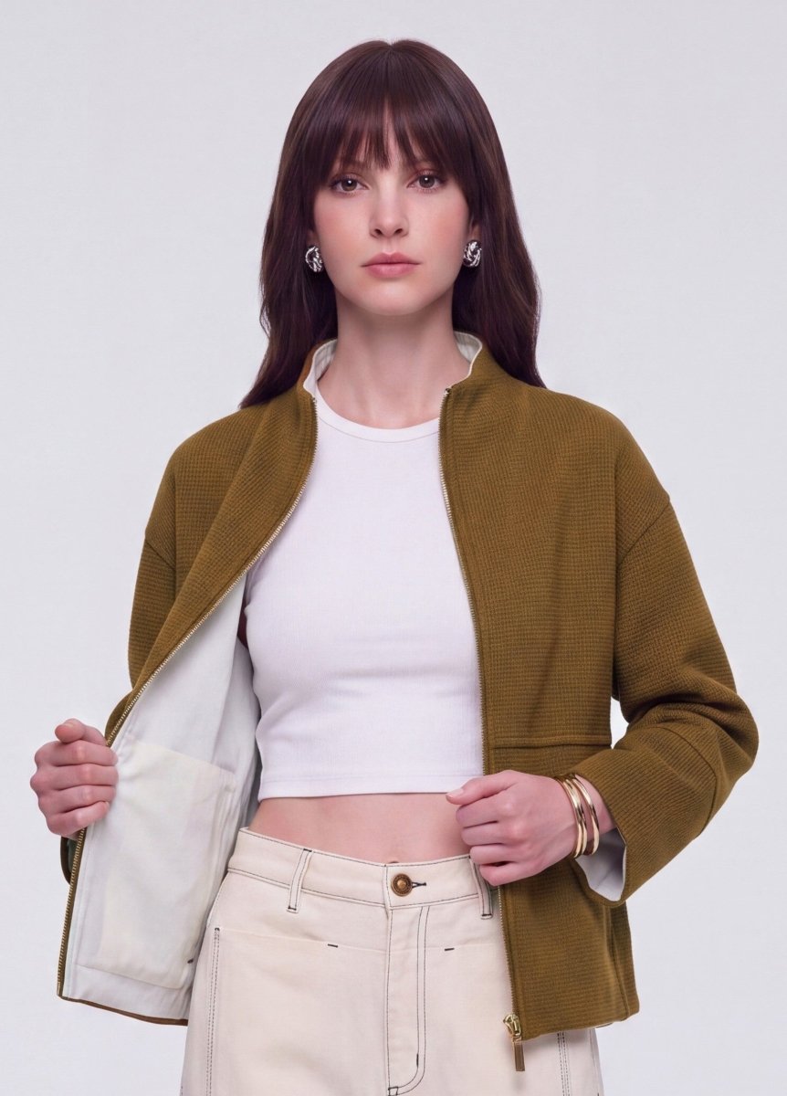 K/Woods Women's Dual-Aspect Zip Jacket - Metro Singapore Departmental Store - Celebrating 69 Years in SG