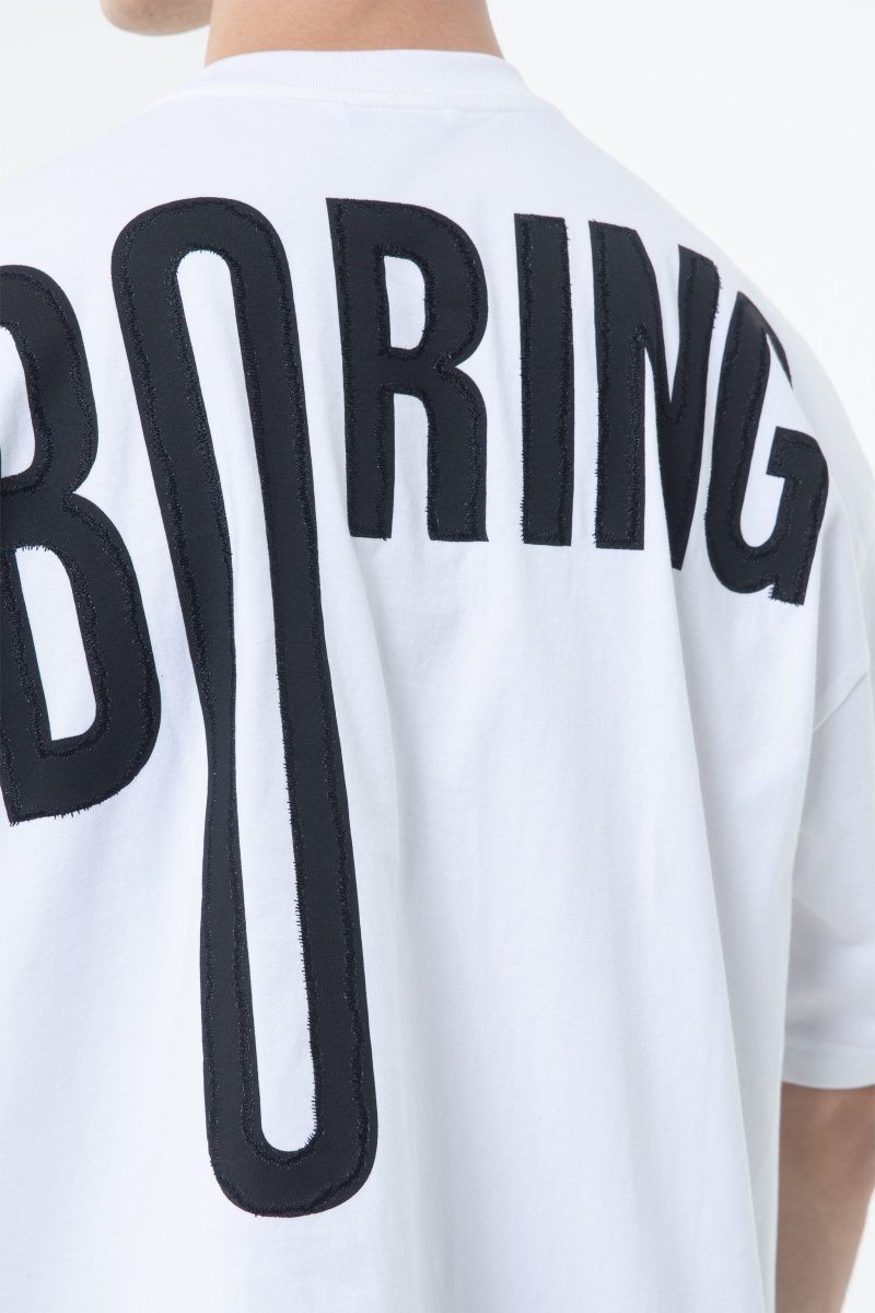 K/Woods You Are Boring Oversized T-Shirt - Metro Singapore Departmental Store - Celebrating 69 Years in SG