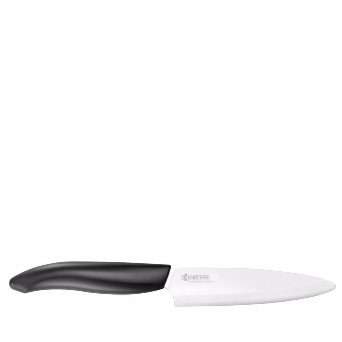 Kyocera 4.5" Advanced Ceramics Utility Knife FK - 110 WH - BK – Black - Metro Singapore Departmental Store - Celebrating 69 Years in SG
